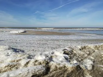 De Panne in de sneeuw (België)